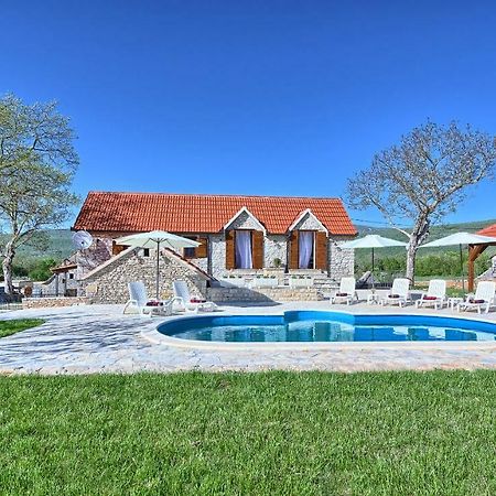 Biorine Dalmatia Stone House - Heated Poolゲストハウス エクステリア 写真