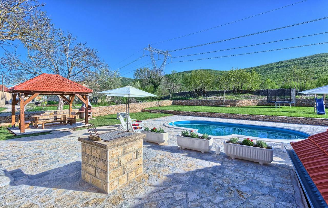 Biorine Dalmatia Stone House - Heated Poolゲストハウス エクステリア 写真